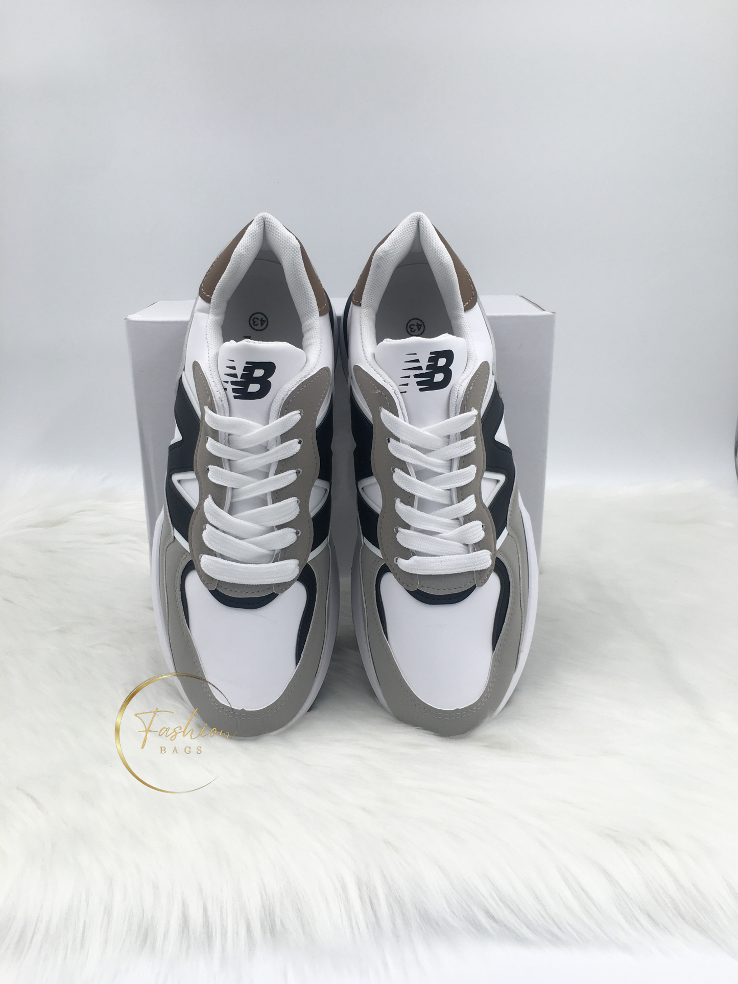 NB Brand Shoes For Men with free Shoelace and Socks