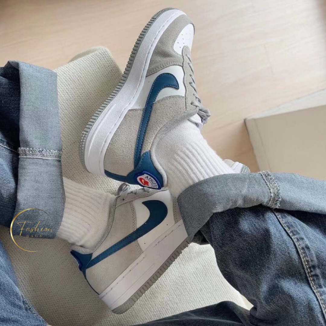 💙NK Grey Shoes for Men with Free Shoelace and 2 Socks