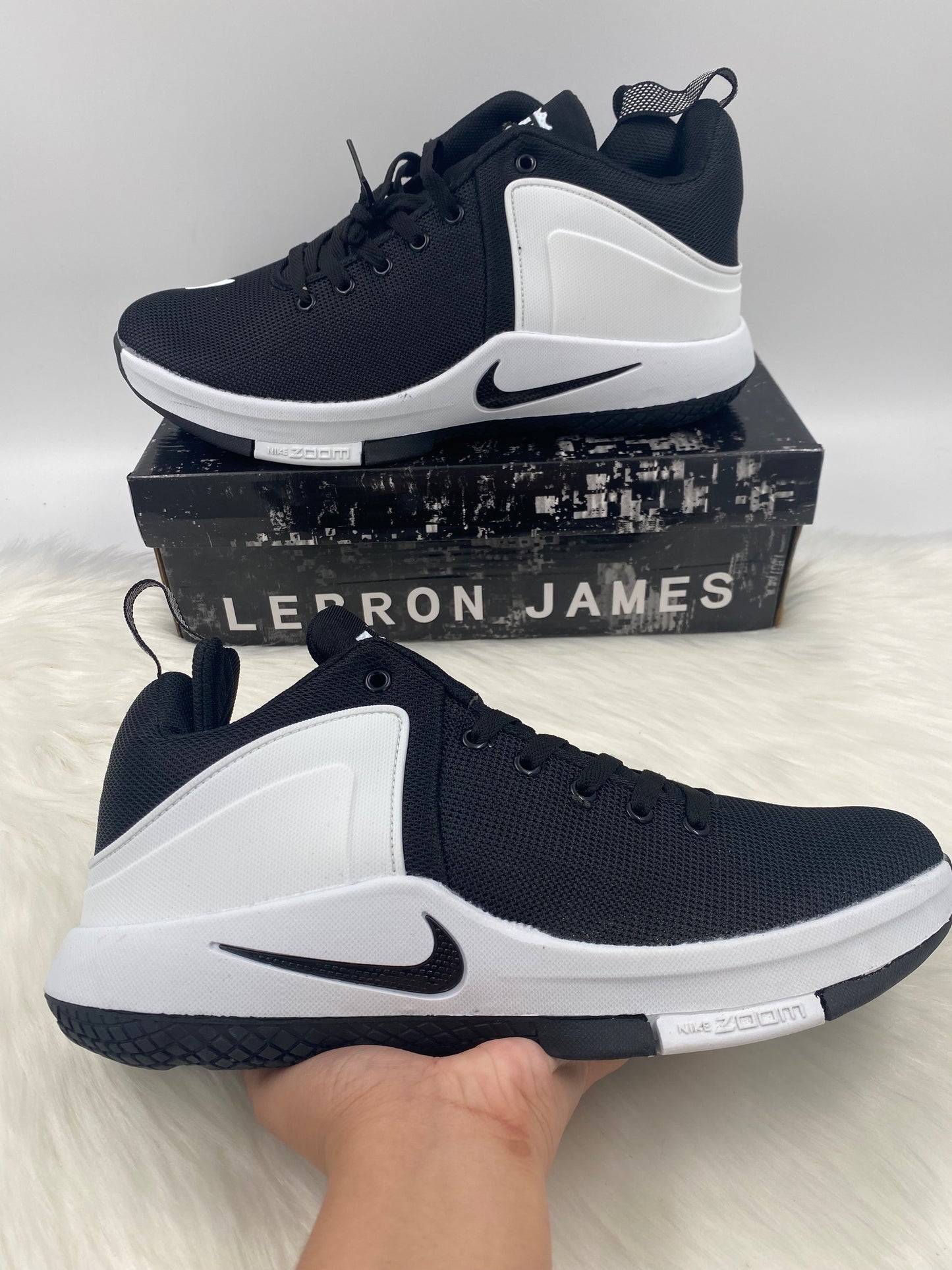 NK Brand New Basketball Shoes For Men with Free Socks