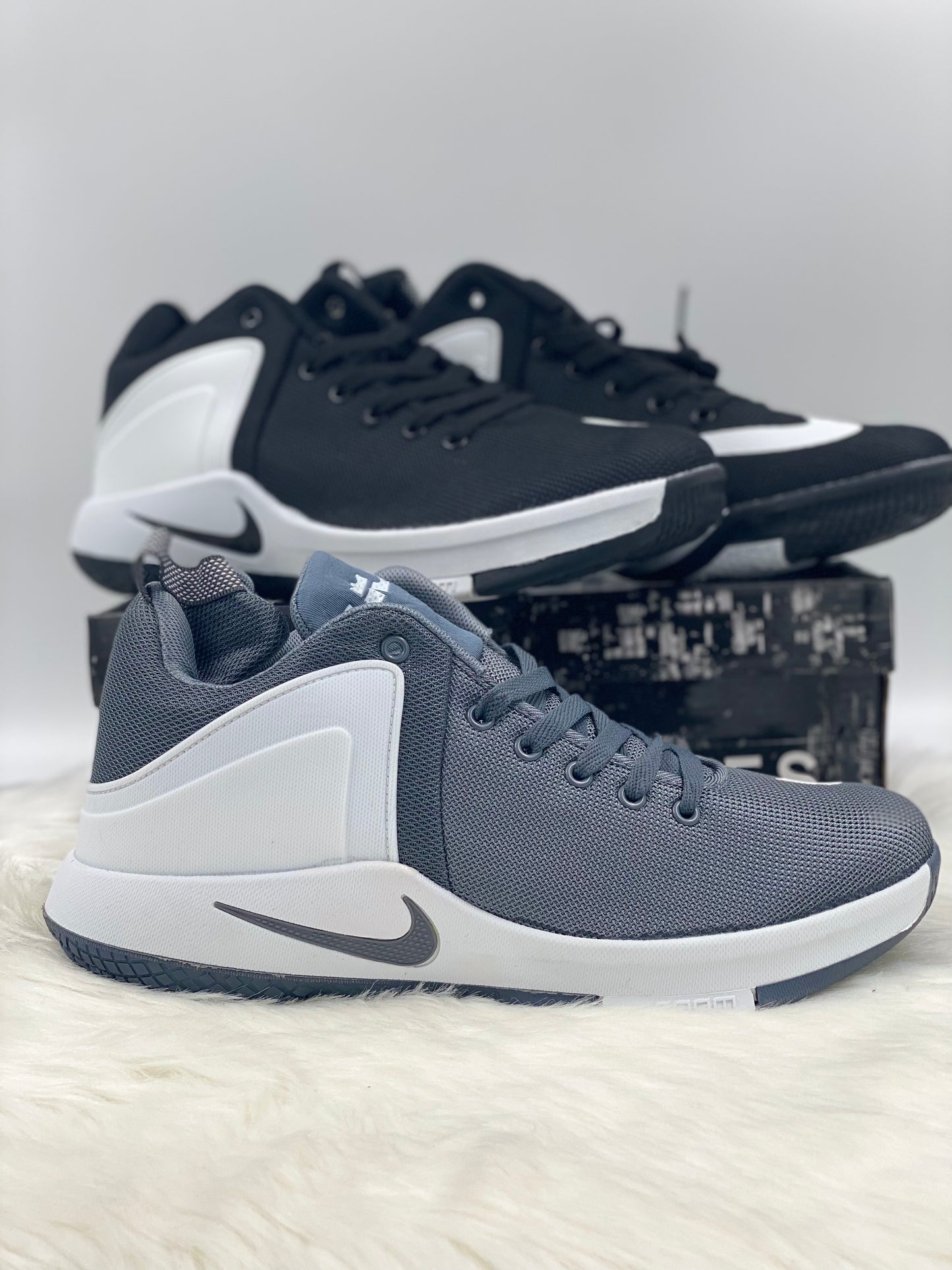 NK Brand New Basketball Shoes For Men with Free Socks